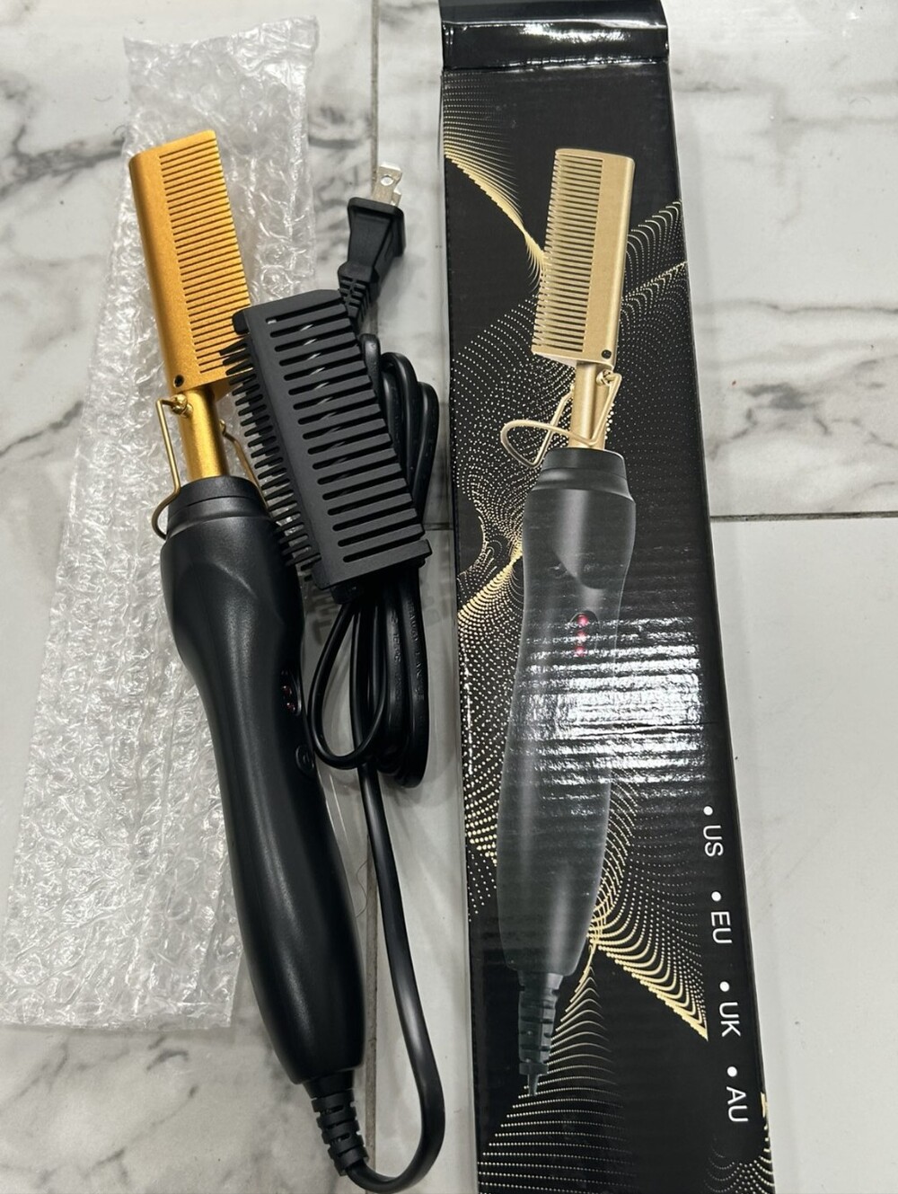 Professional Hair Straightener & Curling Iron – Fast Heat Styling Tool
